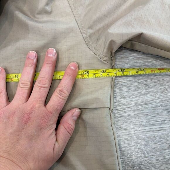 CSG Brown Lightweight Anorak Jacket sz S Windbreaker - Picture 7 of 8